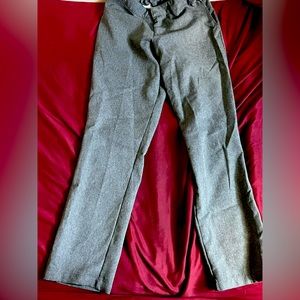 gray school pants